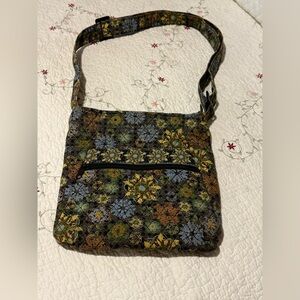 Tanya Lee Floral Patterned Crossbody Bag